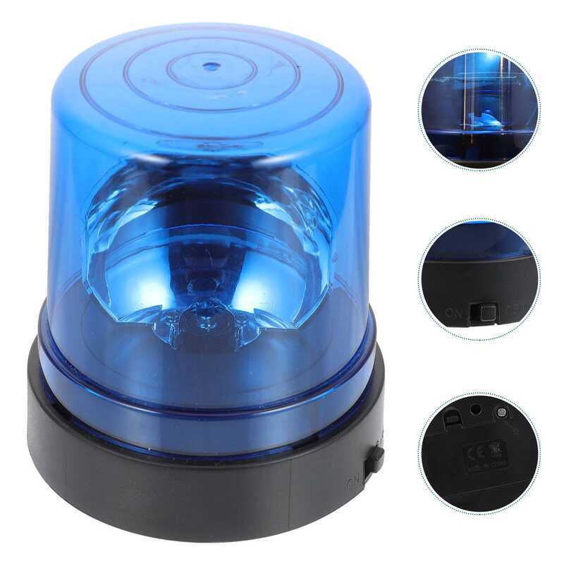 W 1Pc Kids Led Alert Lamp Polices Light Rotating Warning Toy Signal Car ...