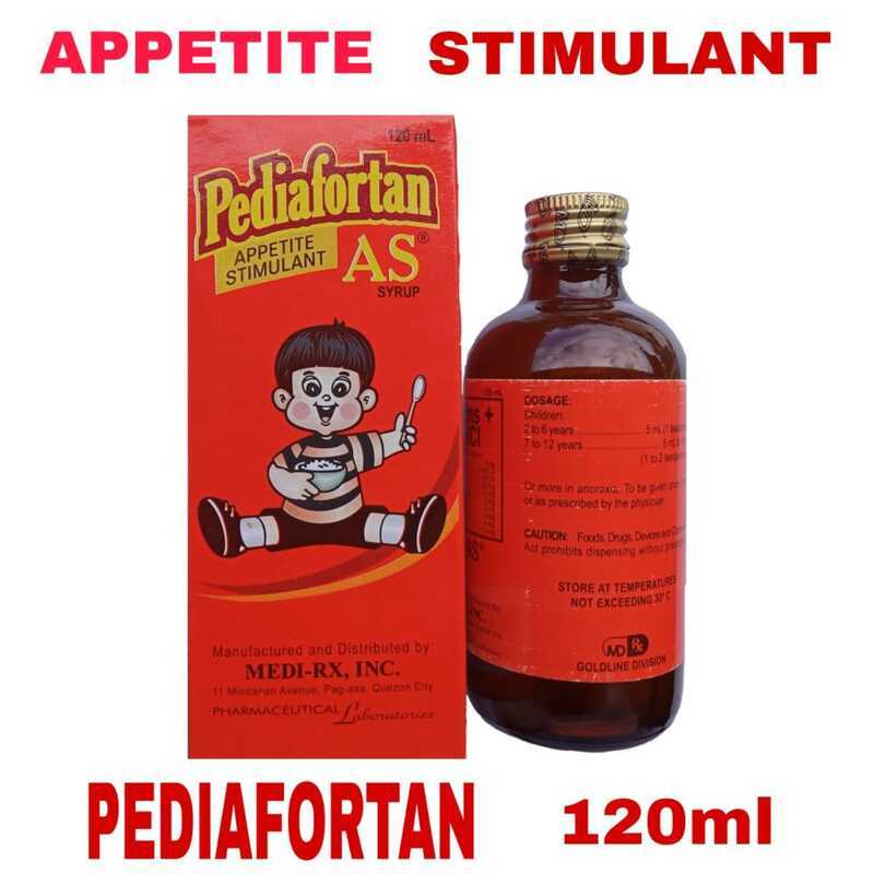 Pediafortan-AS Multivitams plus Buclizine HCL 2-12 y/o c57 | Shopee ...