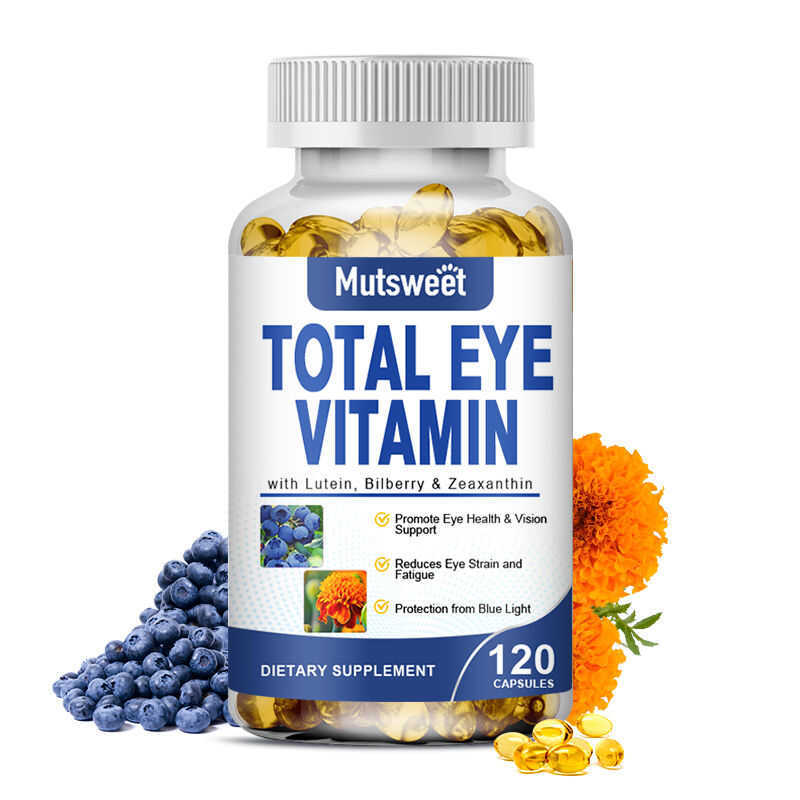 Total Eye Complex Capsules With Lutein, Bilberry & Zeaxanthin Support ...