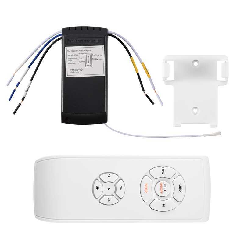 Fan Remote Kit, Small Size Universal Ceiling Fans Remote, Speed, Light ...