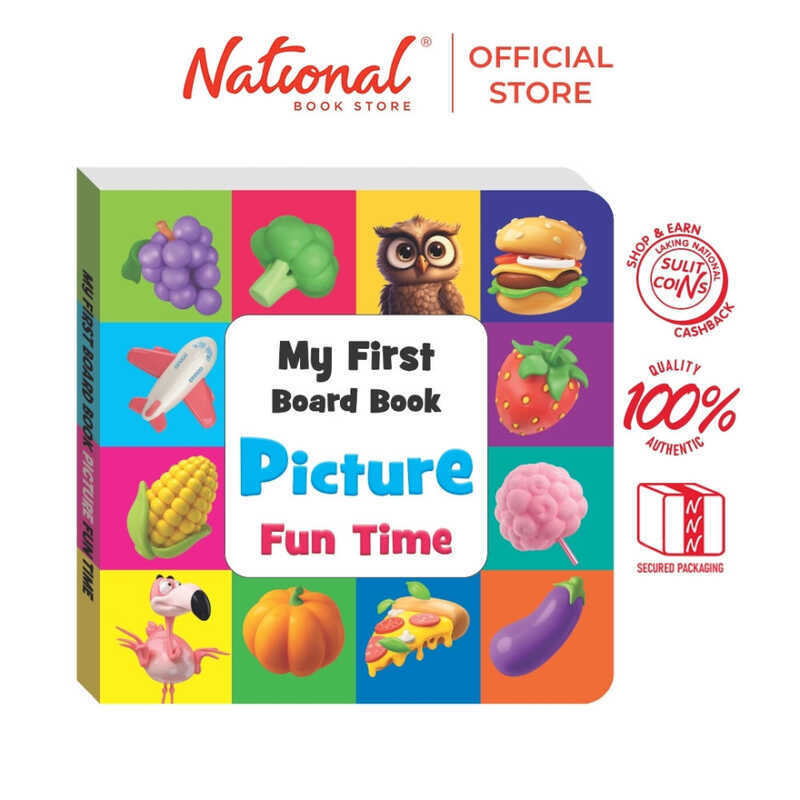 My First: Fun Time Board Book - Picture Books A5a | Shopee Philippines