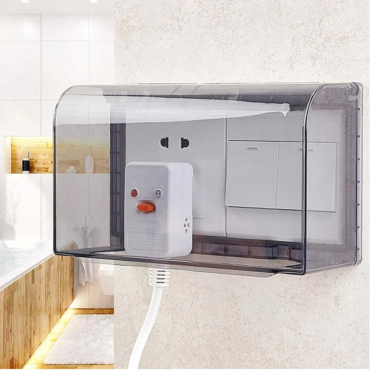 Socket Protector Waterproof Electric Plug Outlet Cover Socket Box ...