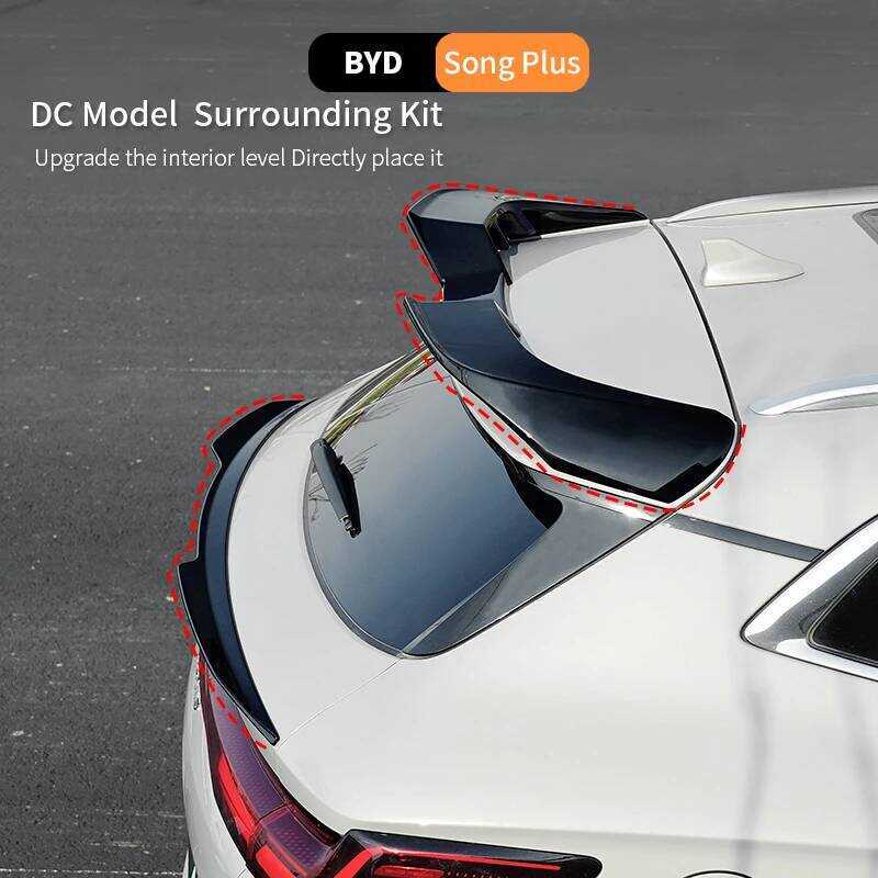Car Trunk Tail Rear Wing Spoiler For Seal U BYD Song Plus EV DMI 2023 ...