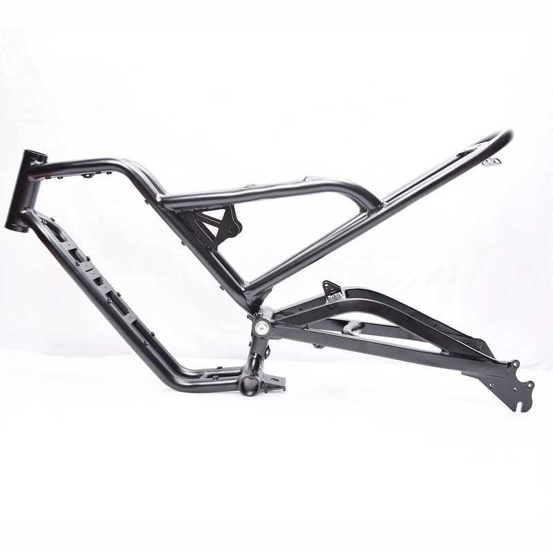 DIY 20inch ebike frame two-wheeled off-road electric snow fat tire bike ...