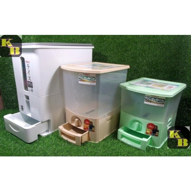 Rice Storage/ Rice Dispenser Jolly Brand (3 sizes available) | Shopee ...