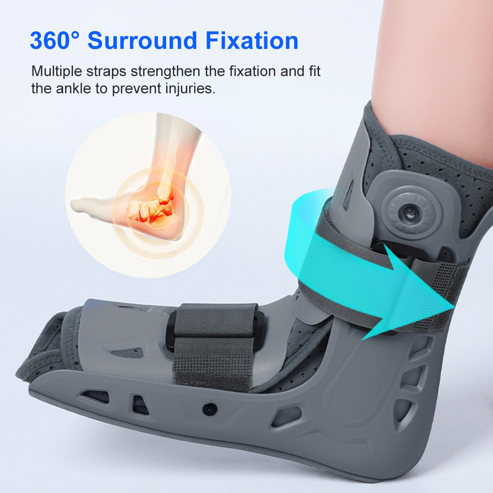 Adjustable Ankle Brace Support Fracture Fixation Boot with Airbag For ...