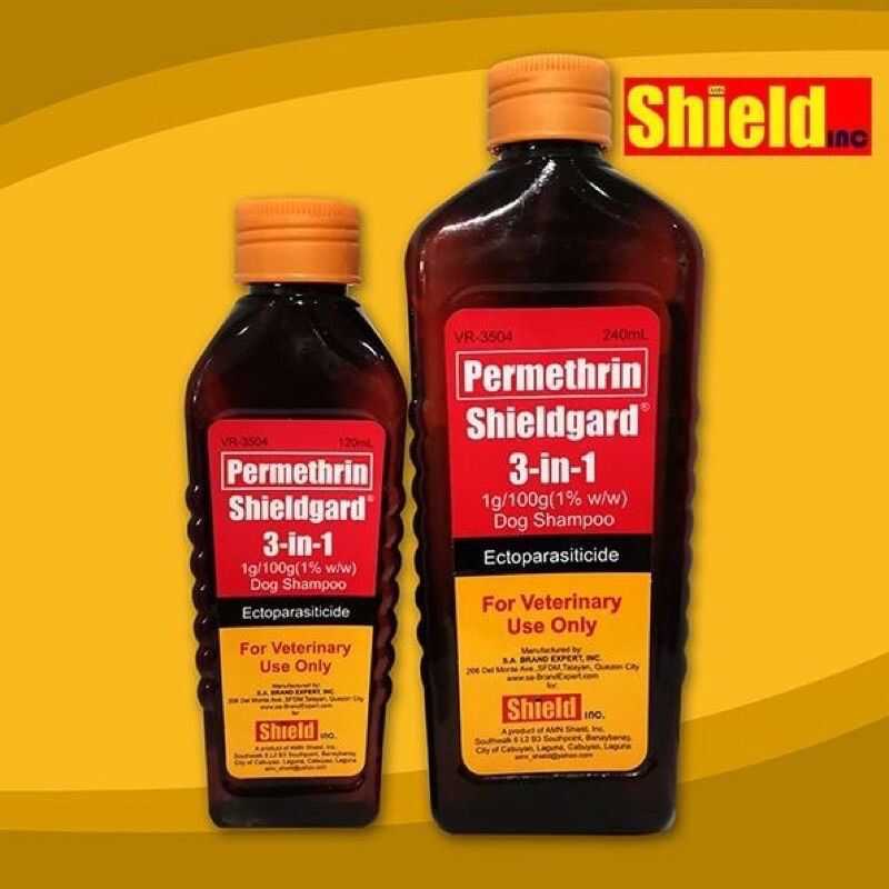 SHIELDGARD 3In1 Dog SHAMPOO 240Mlanti Tick & Flea | Shopee Philippines