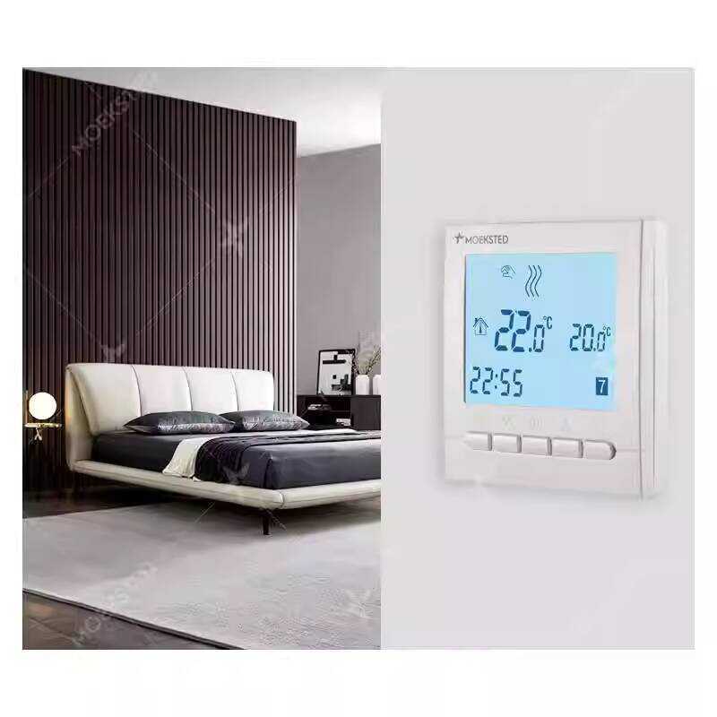 New Graffiti Smart WiFi Electric Floor Heating Thermostat With Linkage For Water Floor Heating Boiler And Wall Mounted Boiler Thermostat I.1608427588 - View #6