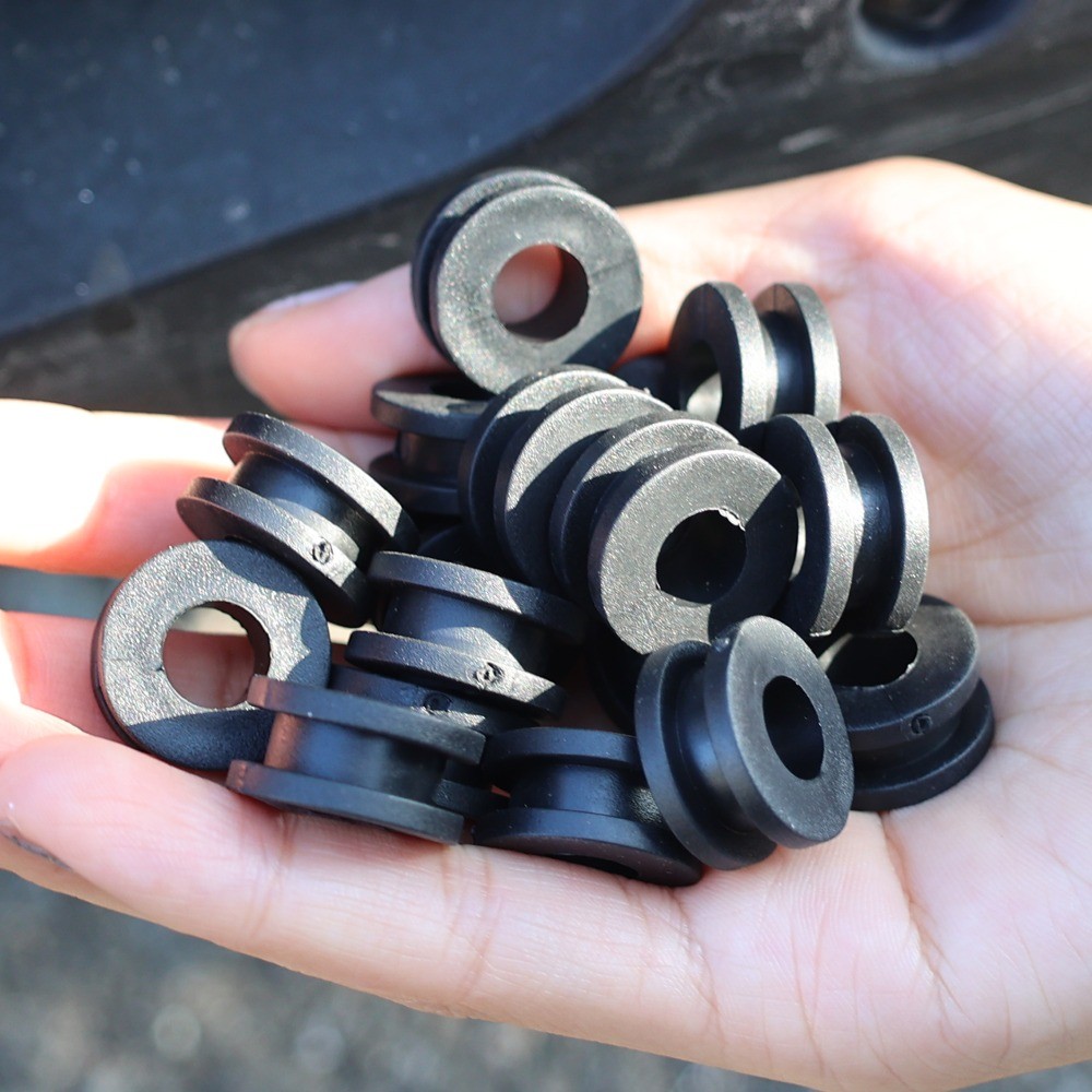 10Pcs Motorcycle Fairings Rubber Washers Motorbike Bolts Anti-Vibration ...