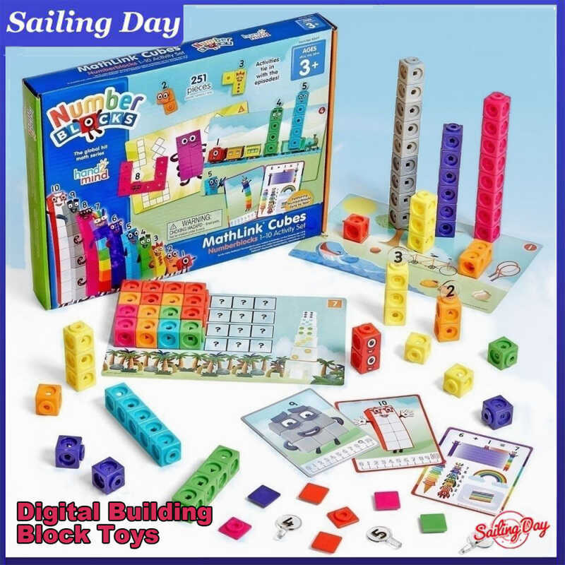 Numberblocks Enlightenment Math Toy - Digital Building Block Toys For ...