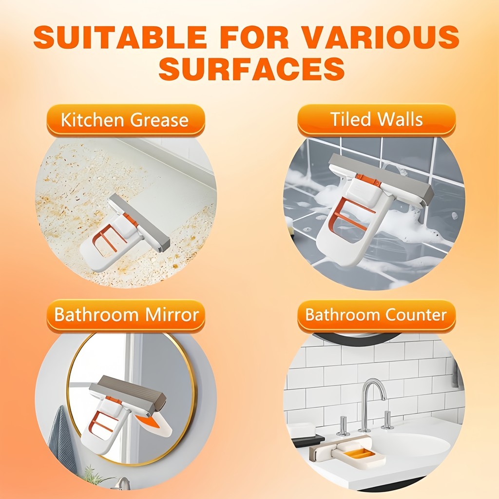Mini Foldable Squeeze Mop Portable Wet and Dry Cleaning Tool for ...