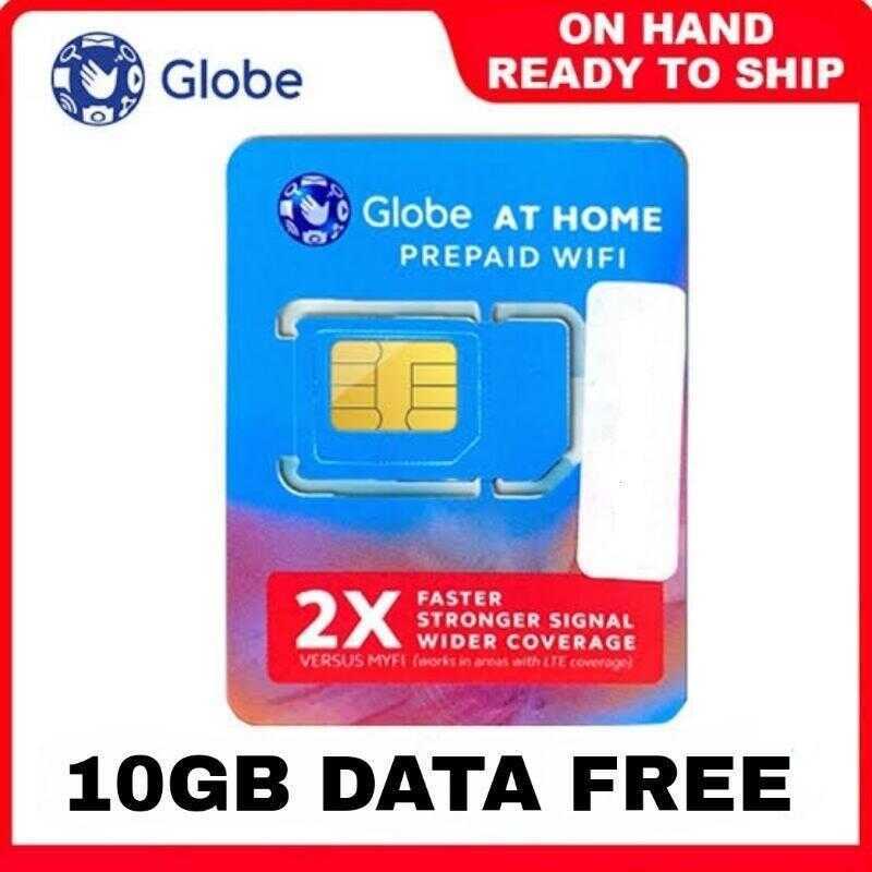 GLOBE AT HOME PREPAID WIFI CARD / PLDT Sim Simcard Wifi 2027 Validity ...