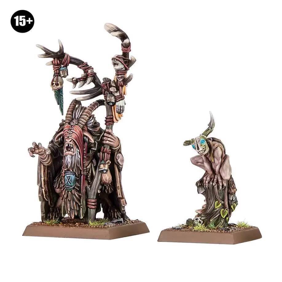 [Warhammer Model] Medieval Beastman 2 kralmaw centigor Resin Model ...