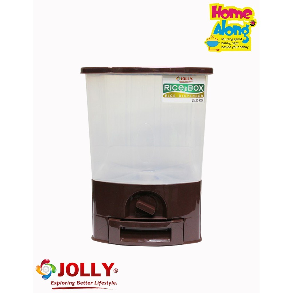 JOLLY Rice Dispenser 20 kg Capacity - Plastic | Shopee Philippines