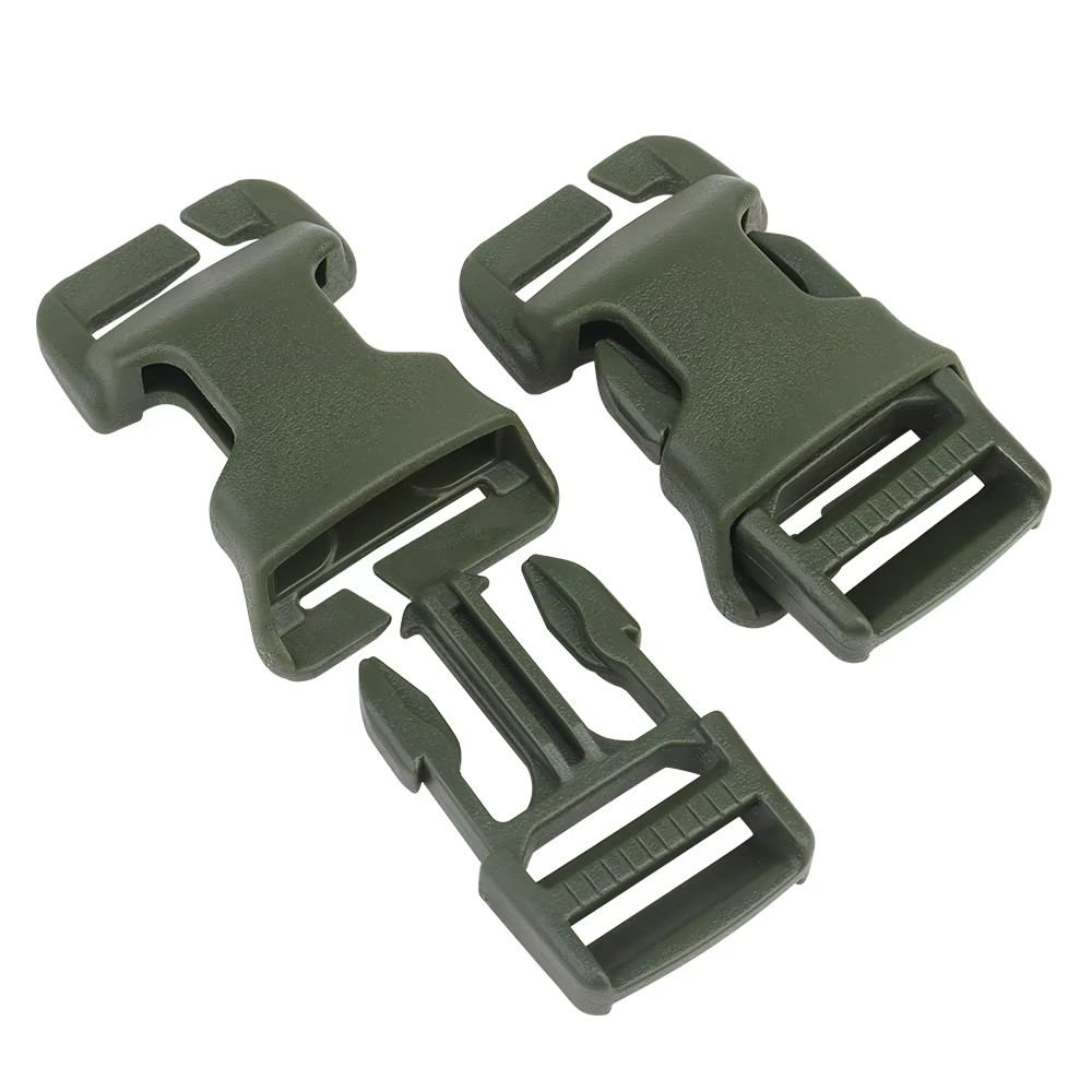 1/2pcsHigh-quality 2.5cm detachable vest buckle; snap-on backpack ...