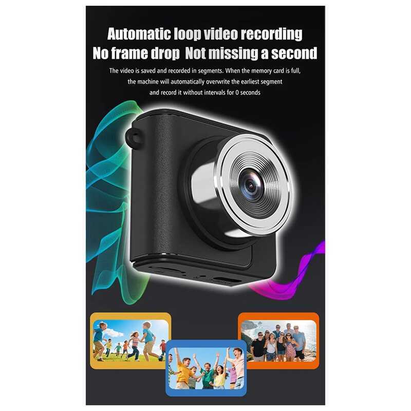 Loop Automatic Video Retro Keychain Camera With Flash Lamp Small ...