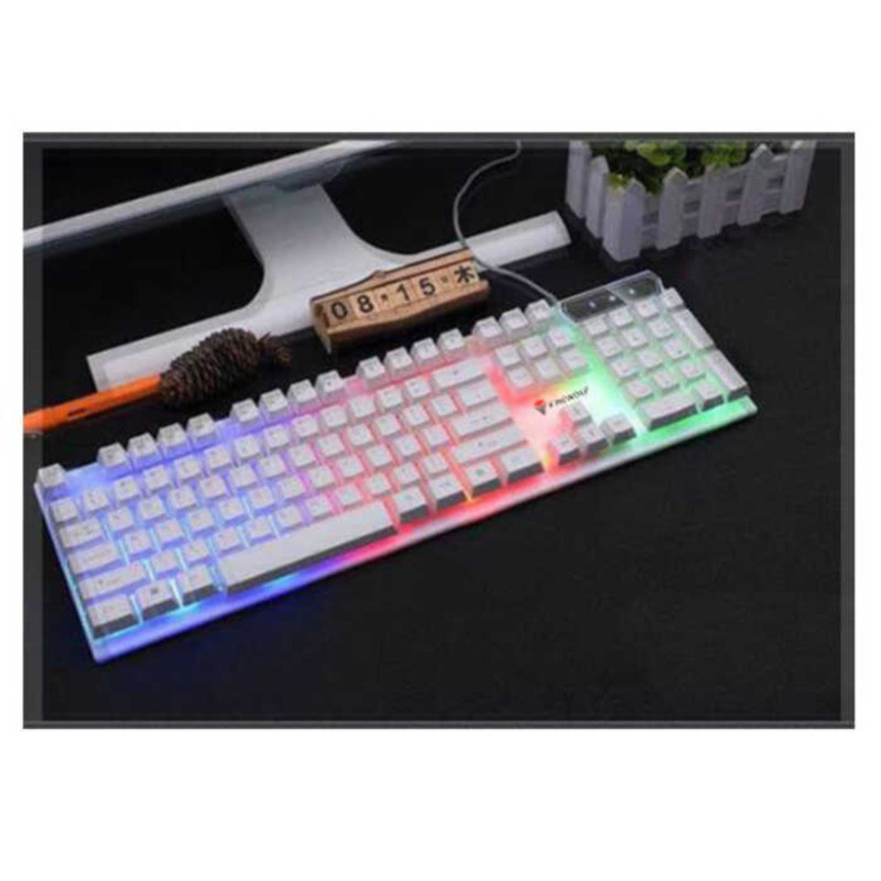 Raiow FIREWOLF LED Gaming Keyboard Multi-Media One Exclusive Edition Fw ...