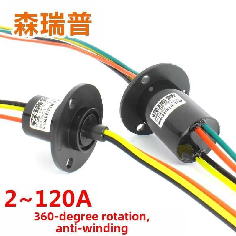 MOMIAN | Rotating Dining Table Electrical Slip Ring Anti-Tangle Wire ...
