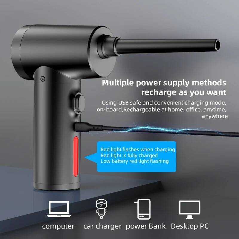 Air Wireless Duster PC Blower PC Clean Air Blower Air Compressed Air ...
