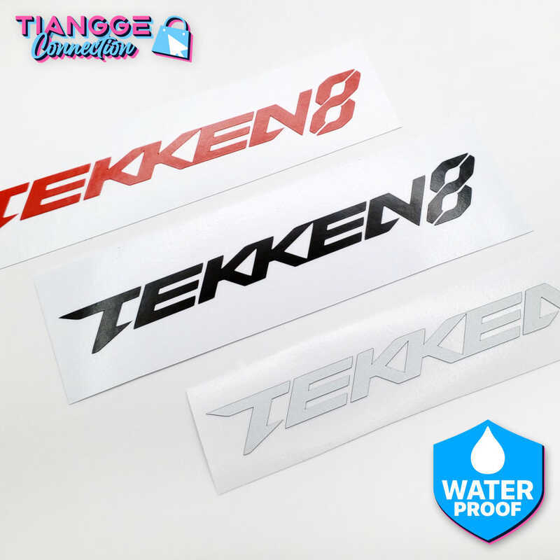 Tekken 8 STICKER WATERPROOF Game Vinyl Decal For Arcade Stick Joystick ...