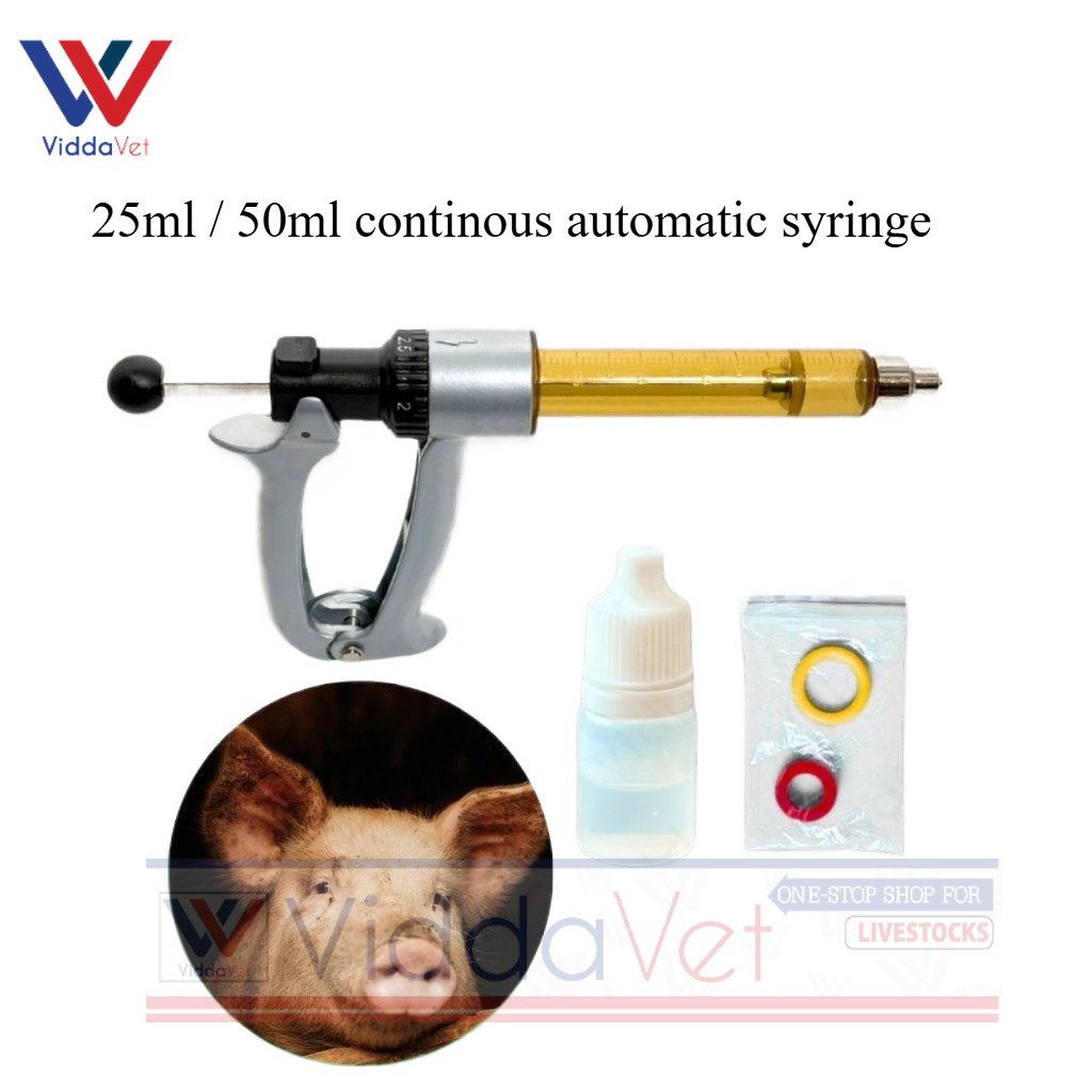 High-Precision 25ml/50ml Automatic Continuous Syringe for Animal ...