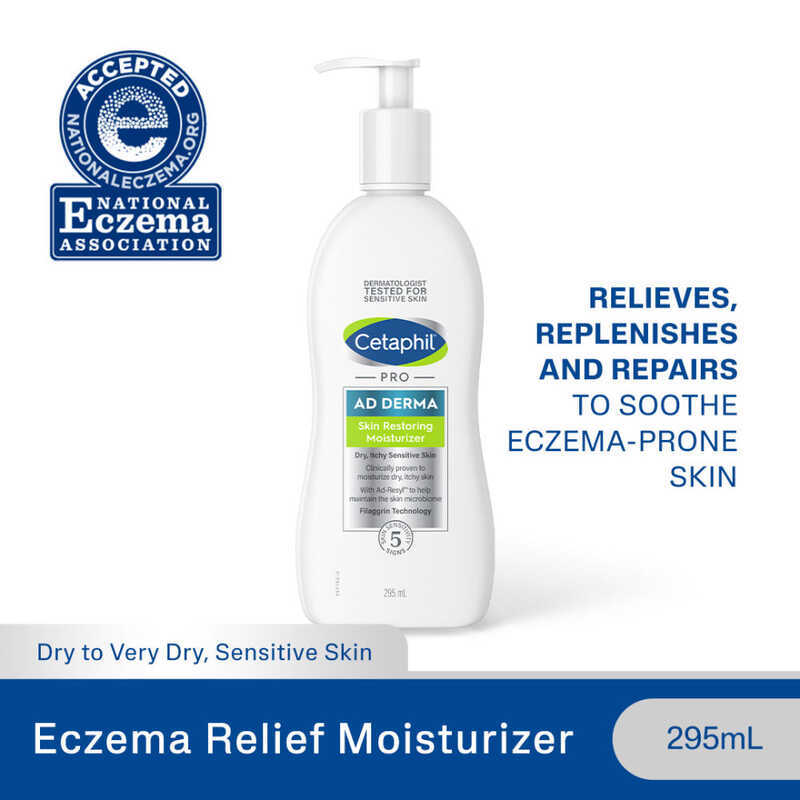 Curated visual reference: Picture Idea: Cetaphil Pro Ad Derma Restoring Moisturizer 295Ml Eczema Prone Atopic