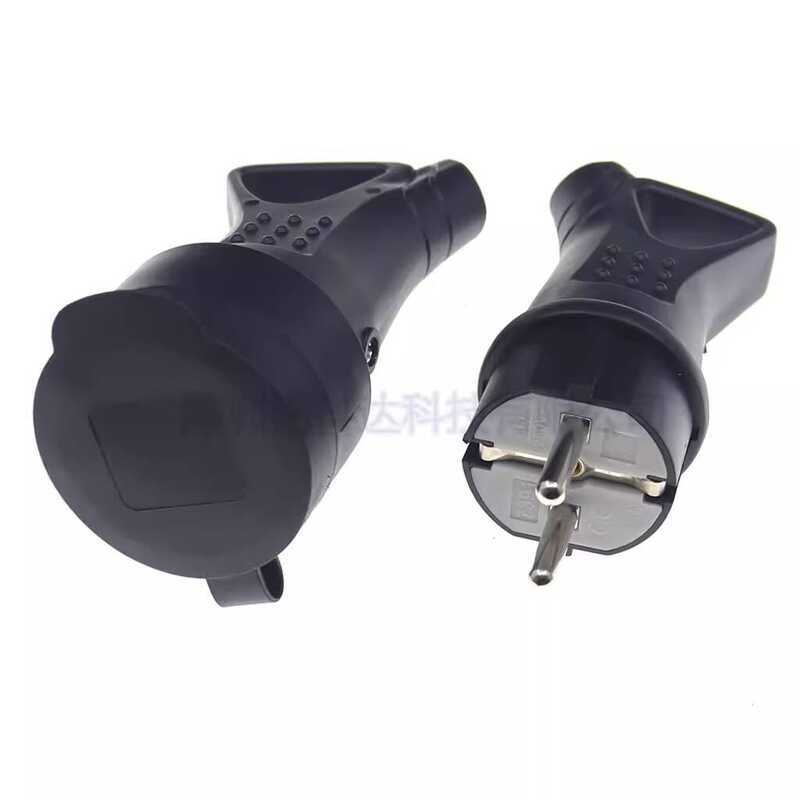 European Standard German Regulation Two Round Waterproof Plug Docking ...