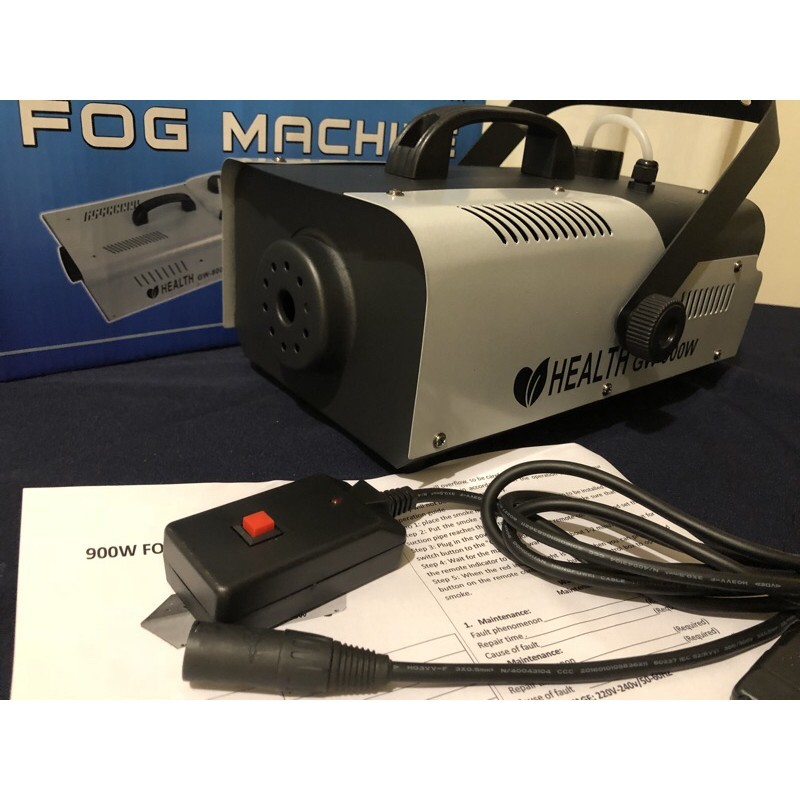 Fogging Machine - Heavy Duty, Long playing, 900watts Remote control fog ...