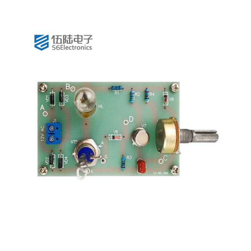 Transistor BT33 Desk Lamp Dimmable Circuit AC 12V Electronic DIY Skill ...