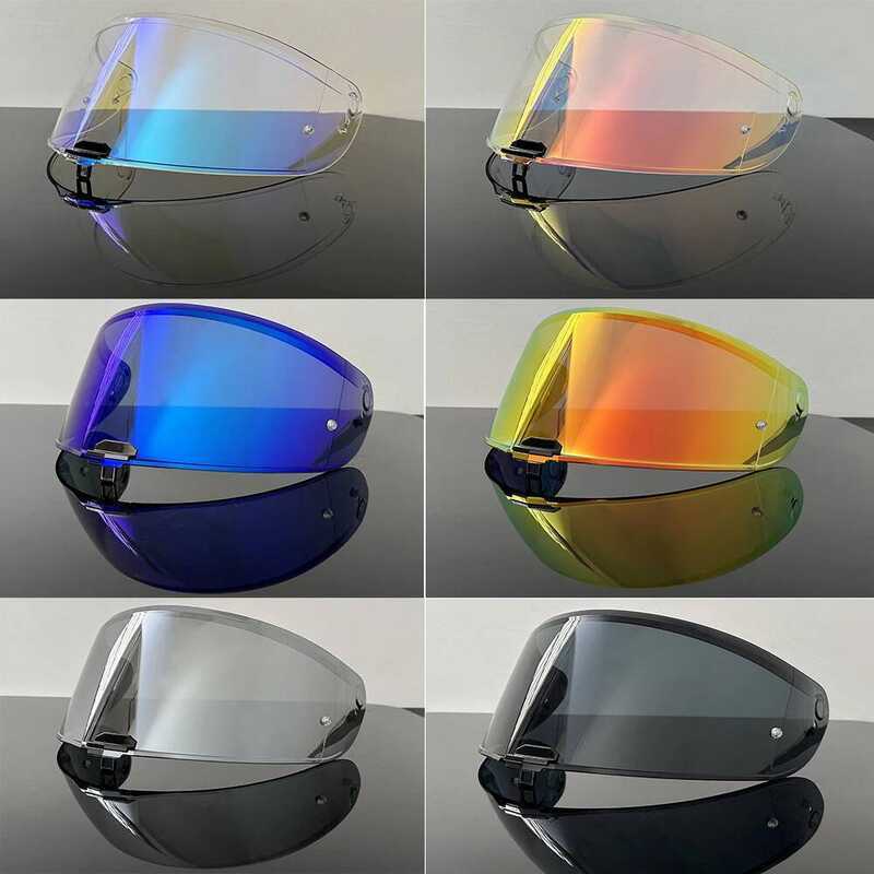 Helmvizier voor VECTOR II/Citation II/ FF811, motorhelmvizier, motorhelm volgelaatsscherm voorruitbeschermhoes vervanging (blauw