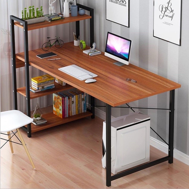 Easyshop888 Computer Desk 120cm Big Size Computer Study Office Table ...