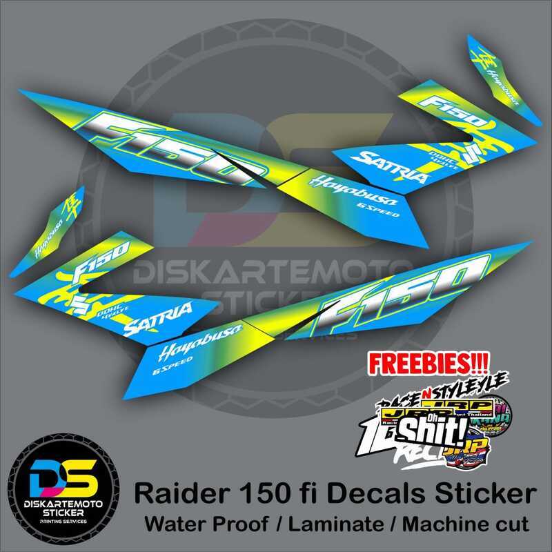 Raider 150 Fi Hayabusa Gradient Design Decals Sticker | Shopee Philippines