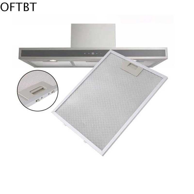 OFTBT Extractor Vent Filter Range Hood Screen Oil-Proof Aluminum Mesh ...