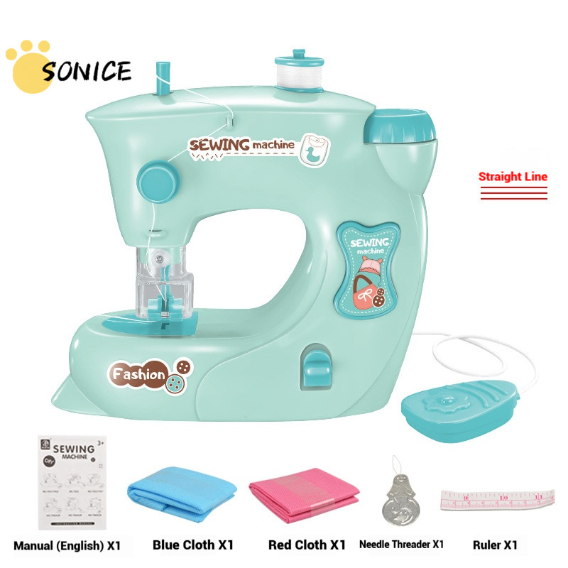 DIY Making Sewing Machine for Kids Electric Mini Sewing Machine with ...