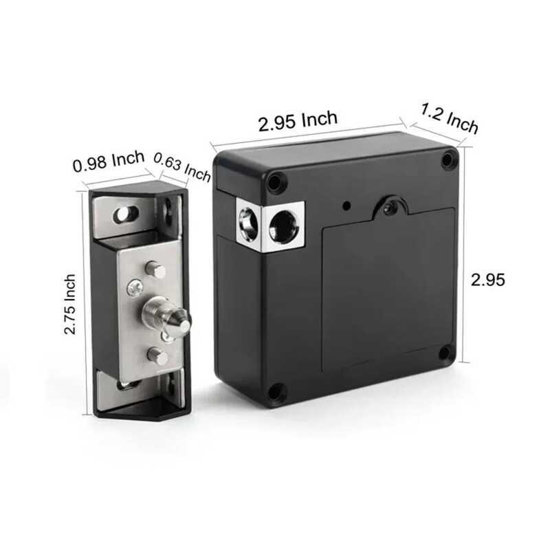 Xj DIY Electronic Smart Drawer Lock IC Card Invisible Hidde RFID Smart ...