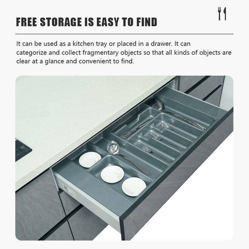 Spoon and Fork Drawer Organizer Cutlery Organizer Best Fits for Your ...