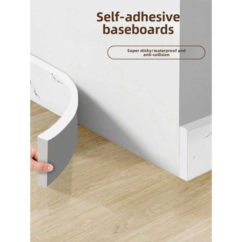 Thickened Self Adhesive Baseboard Wall Corner Line Decorative Covering ...