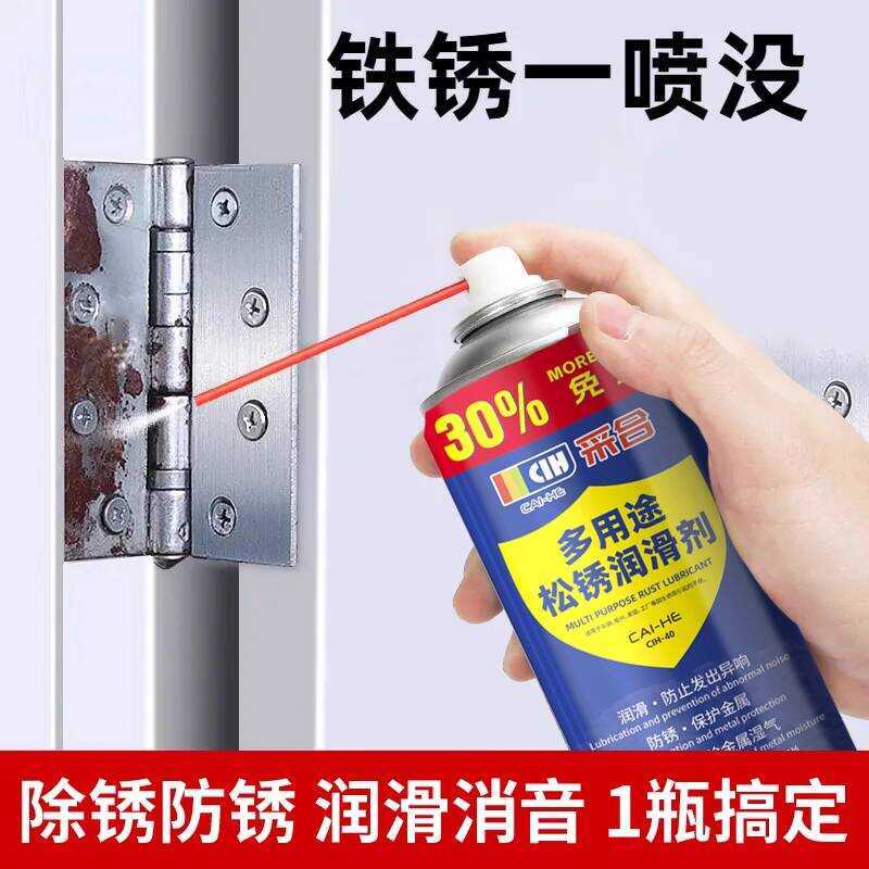 Rust Remover Metal Cleaner Powerful Anti-Rust Shaft Hinge Lock Noise ...