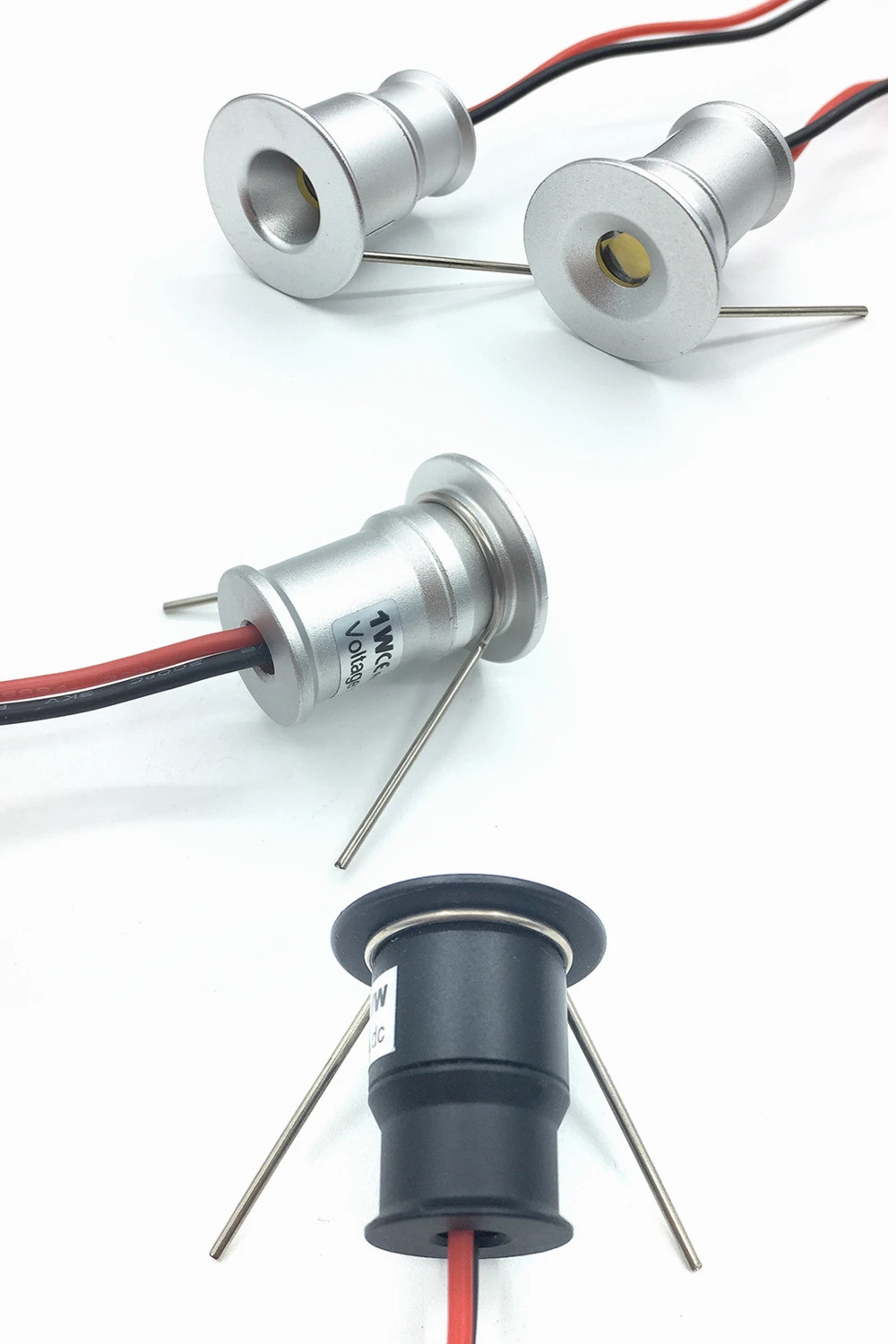 Small Spot Light 1W Mini LED Spotlight 12V Dimmable 15mm Cutout ...