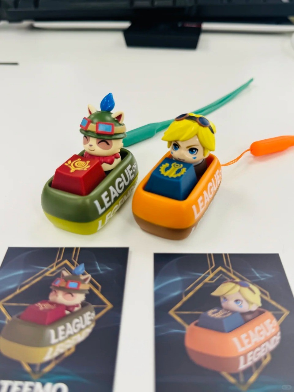 League of Legends Keycap Blind Box Keycaps Cute 3D Creative Cute MX ...