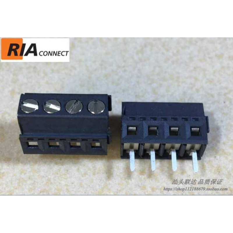 German RIA 10A 250V Block 4P Circuit Board Terminal Connector | Shopee ...