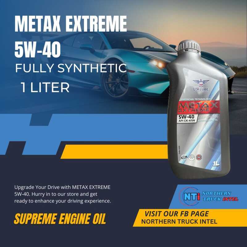 US LUBE METAX EXTREME 5W-40 API CK - 4/Sn 1L FULLY SYNTHETIC Supreme ...