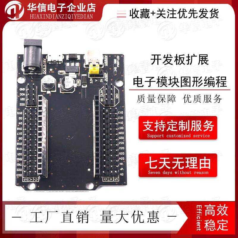 ESP32 Can Be Equipped with ESP32-DevKitC Development Board Expansion ...