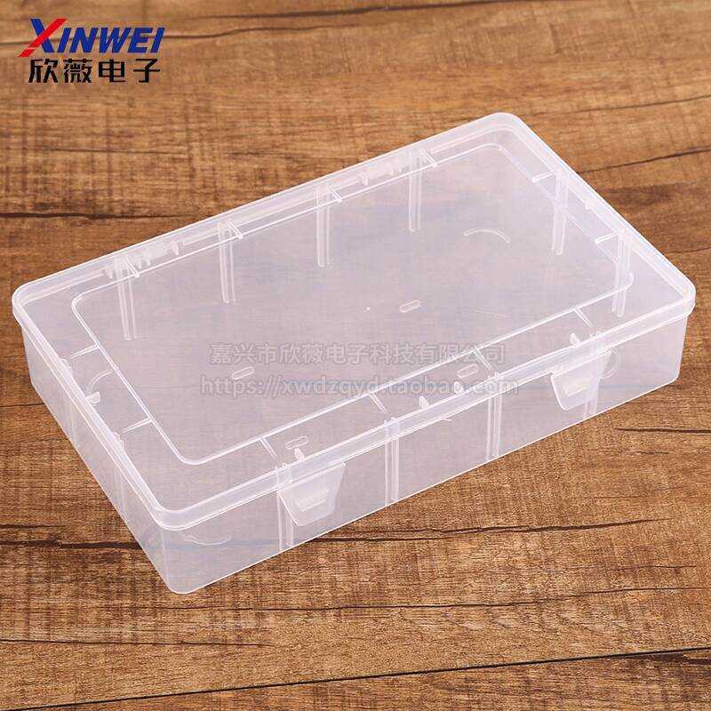 Transparent Grid-Free Plastic PP Empty Organizer Packaging Component ...