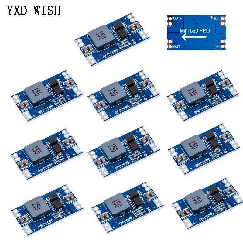 Y 10Pcs Mini560 Pro 5A Dc-Dc Mini 560 PRO Step-Down Buck Stabilized ...
