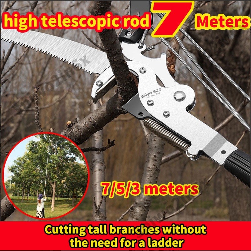 Good High Altitude Pruning Scissors 3-7M SK-5 Blade Tree Pruner with ...