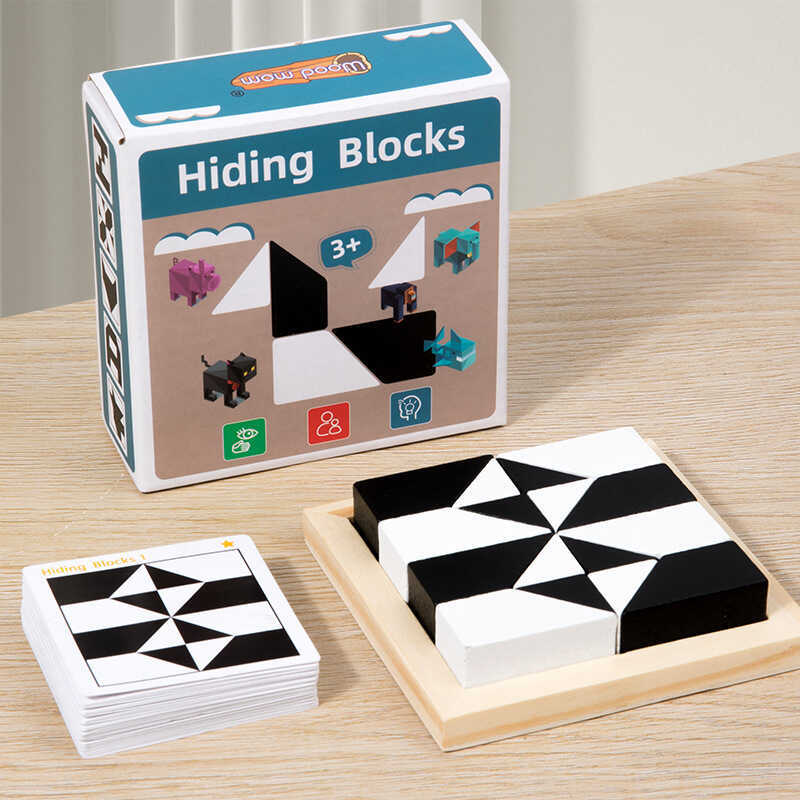 Children Educational Building Blocks Puzzle Toys Space Thinking ...