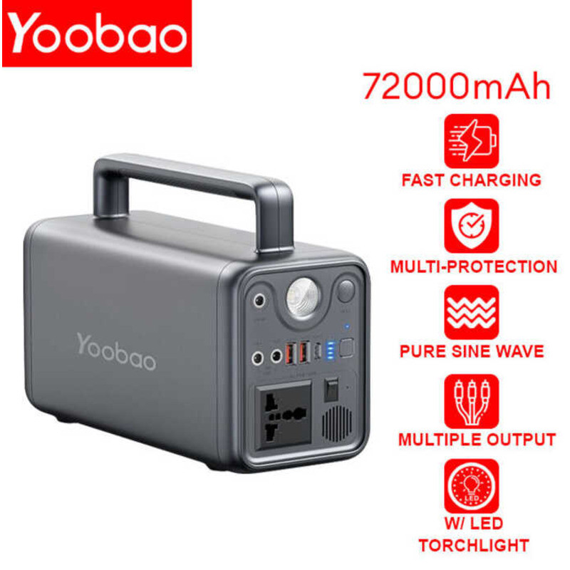 34 Yoobao En300wlpd 220V 300W 72000Mah Pd65w Quick Charging Power ...