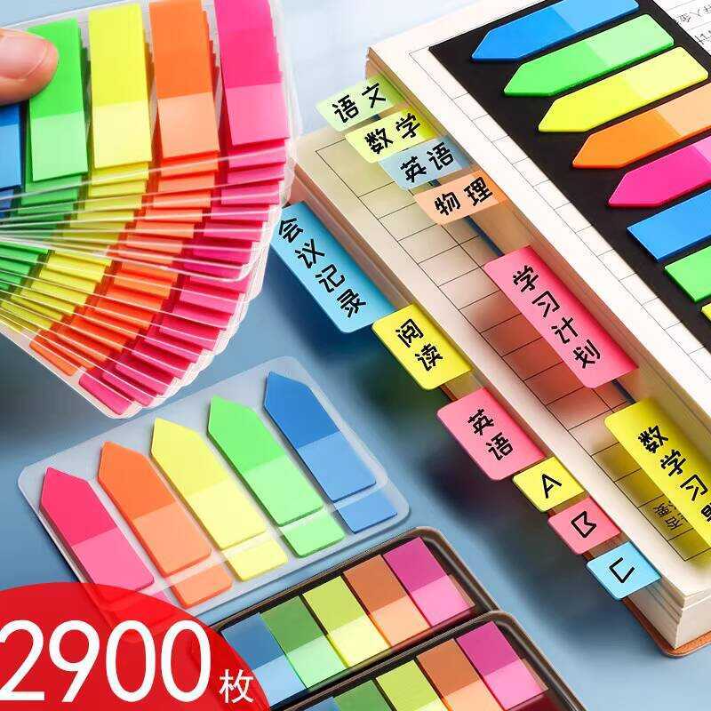 Quick Release Sticky Notes Index Tabs Writable Marking Small Plastic ...