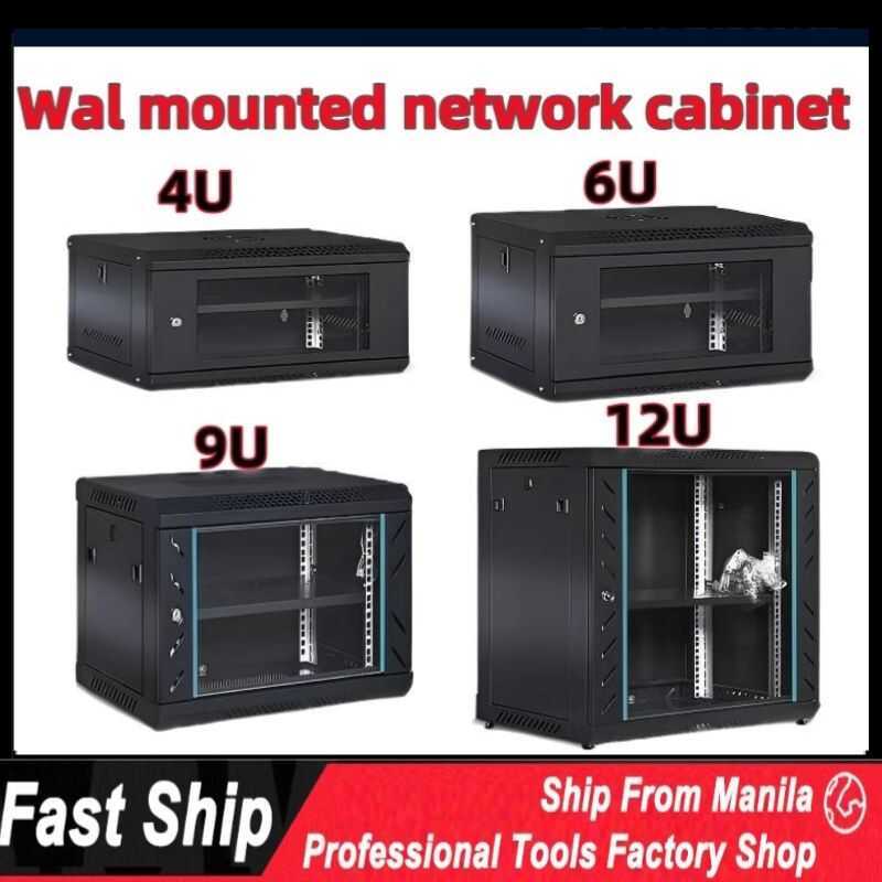 6U Data Cabinet 9U 12U Rack / 4U Server Network (Disassembled) Data ...